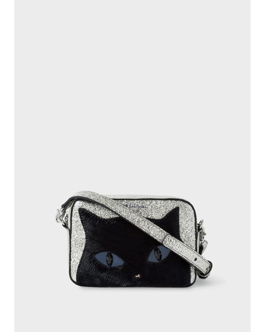 PS Paul Smith Leather Cat Cross-Body Bag
