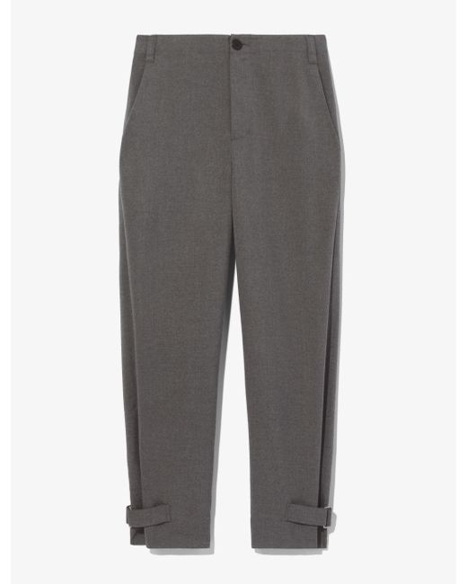 Proenza Schouler White Label Flannel Tapered Pants