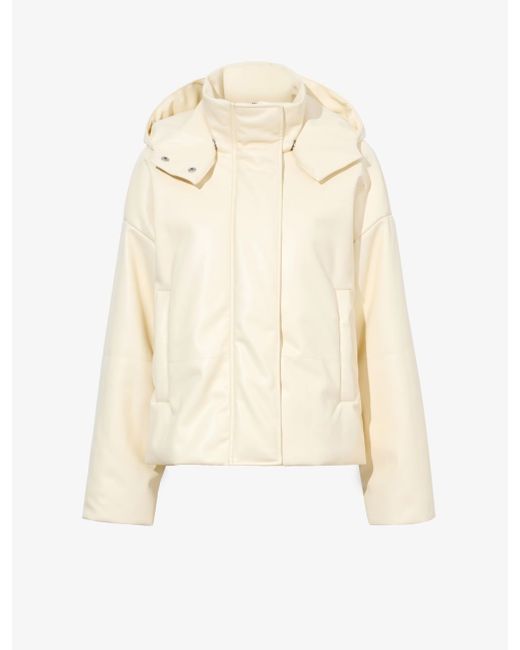 Proenza Schouler White Label Faux Leather Puff Jacket