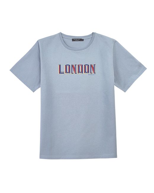 Radley London Printed Crew Neck T-Shirt L