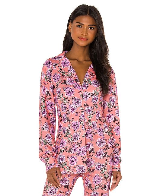 Beach Riot X REVOLVE Mary Blouse in Pink Purple. also XS