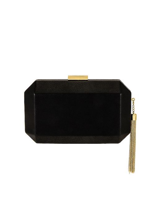 Olga Berg Lia Facetted Clutch With Tassel