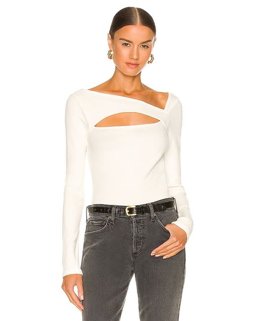 Citizens of Humanity Iris Long Sleeve Cut Out Top in .