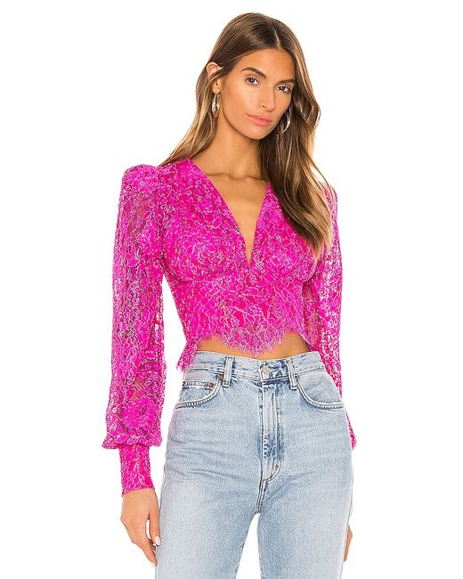 Nbd Merlot Blouse in Pink. also XS
