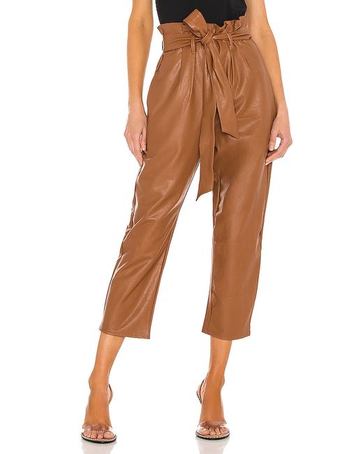 Commando Faux Leather Paperbag Pant in also S