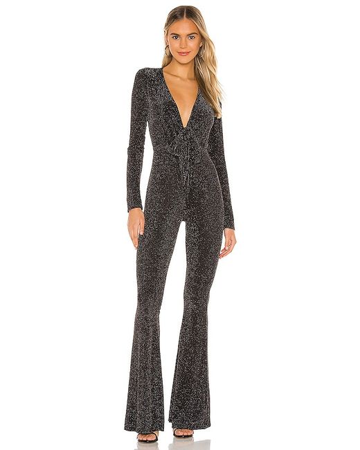 Show Me Your Mumu Martina Jumpsuit in Metallic Silver. also S
