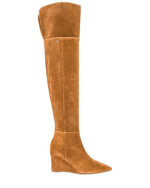 Larroude Emily Over The Knee Boot in Tan. also .5