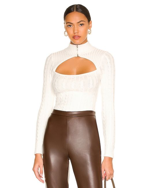 superdown Tanya Cut Out Sweater in also L