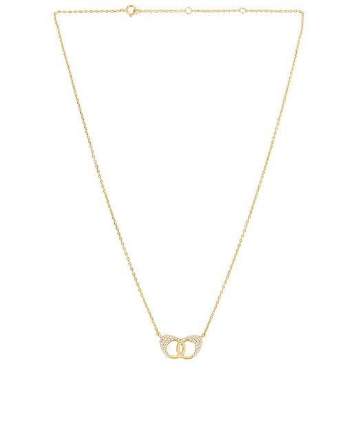 Adina's Jewels Pave Handcuff Necklace in .