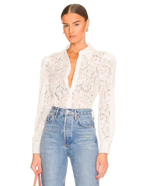 L'agence Jenica Lace Blouse in L S XS.
