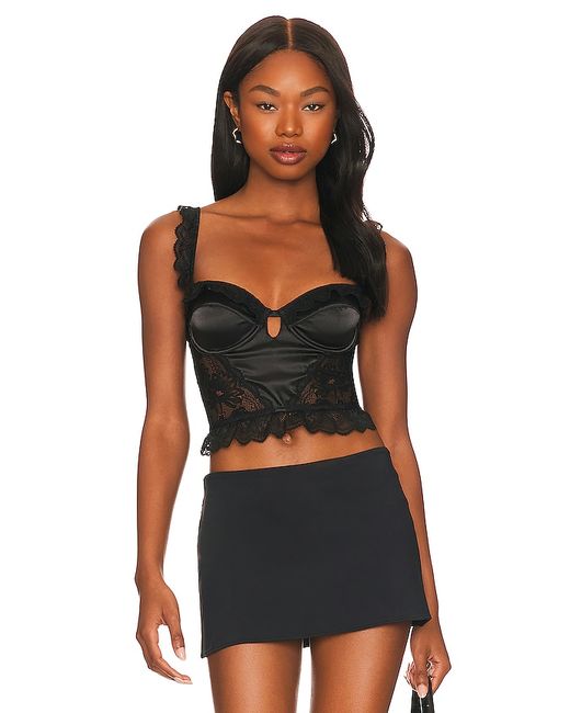 OW Collection Rosette Bustier Top in M S XS.