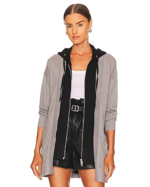 Central Park West Brynn Long Dickie Cardigan in M S.