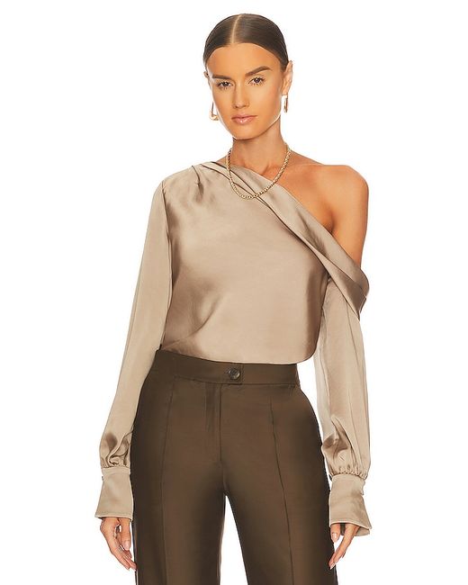 Jonathan Simkhai Alice One Shoulder Top in XS S M.