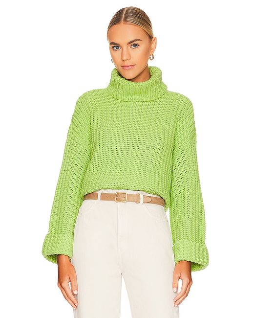 525 Chunky Turtleneck Shaker Pullover also S