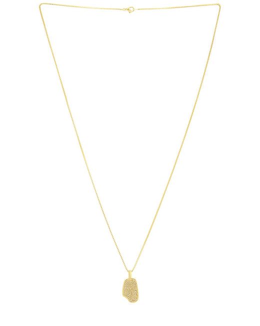 The Dan Life Iced Pop Yellow Gold Necklace in .