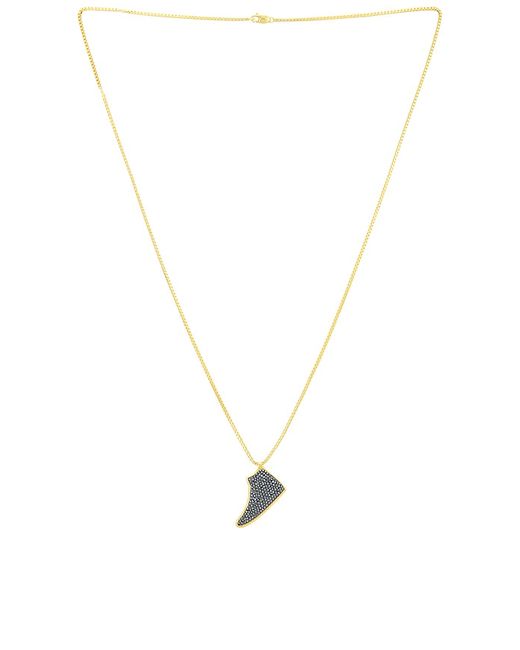 The Dan Life Iced Jordan Black Panther Necklace in .