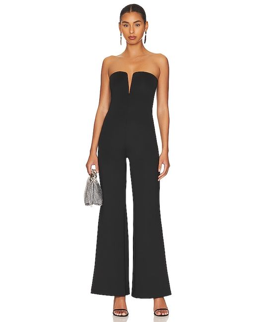 Good American Strapless V Scuba Jumpsuit in .