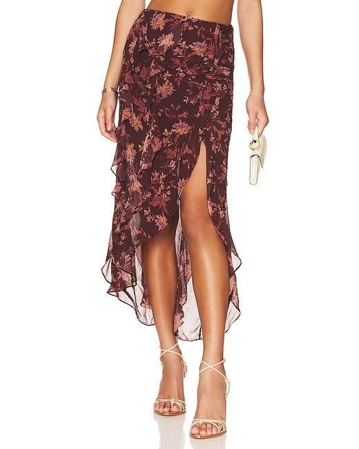 Free People Flounce Around Maxi Skirt in .