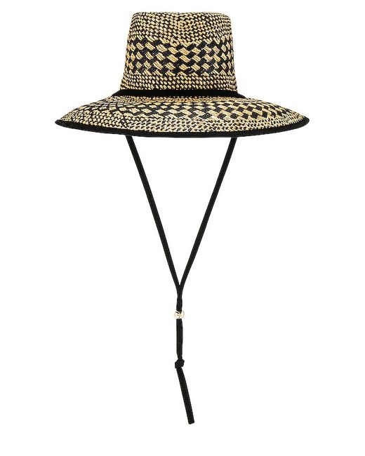 Lele Sadoughi Brielle Checkered Straw Hat in .