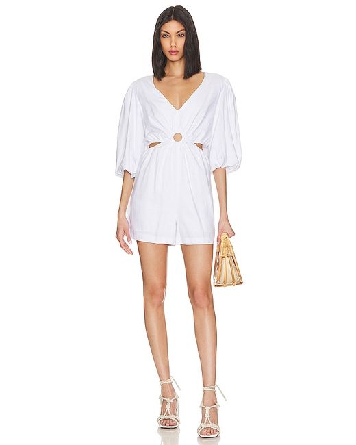 1.State V Neck Ring Cut Out Romper also