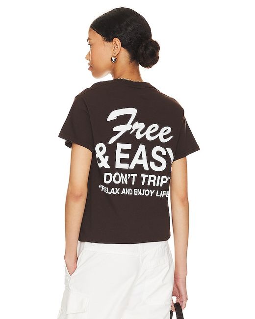 Free & Easy Classic Tee in M S XL/1X.