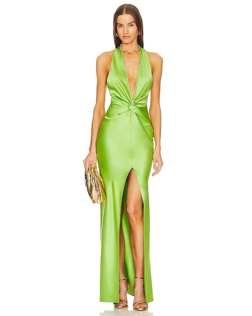 Khanums X Halter Gown With Slit in M S XL/1X XS.
