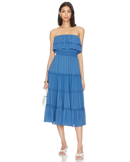 1.State Strapless Ruffle Tiered Dress also