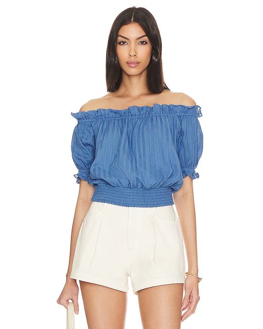 1.State Smocked Off the Shoulder Top in XS S M L XL XXL.
