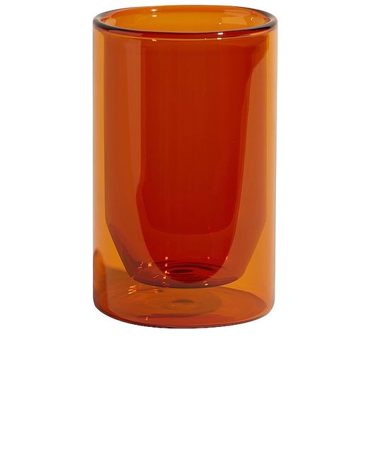 Yield Double-wall Glass 12oz Set In Amber in .
