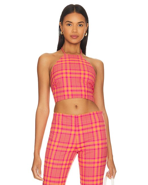 Lovers + Friends Rodeo Crop Top Fuchsia. also