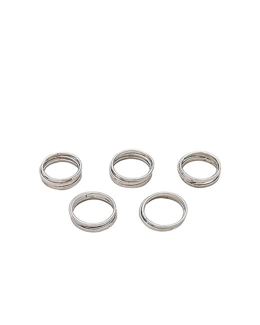 8 Other Reasons Simple Band Ring Set in .