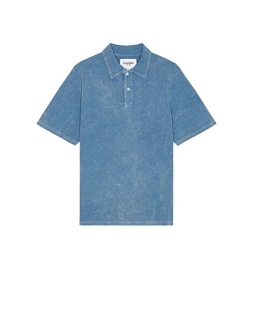 Corridor Washed Short Sleeve Polo in M S XL/1X.