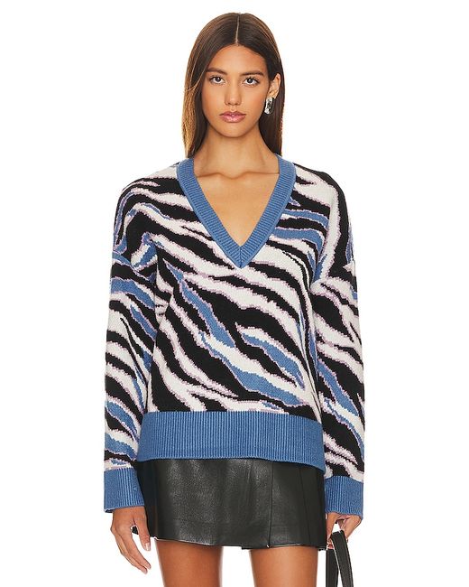 Lovers + Friends Abstract V Neck Sweater in M S XL XS XXS.
