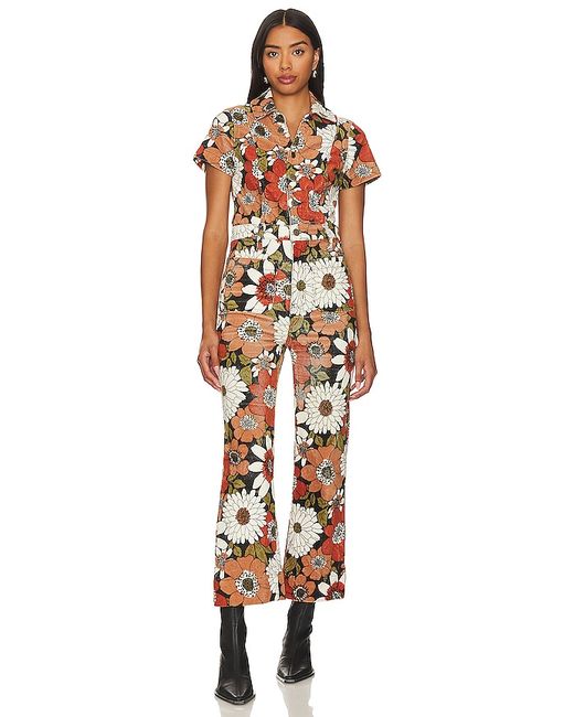 Show Me Your Mumu Cropped Everhart Jumpsuit Tan. also