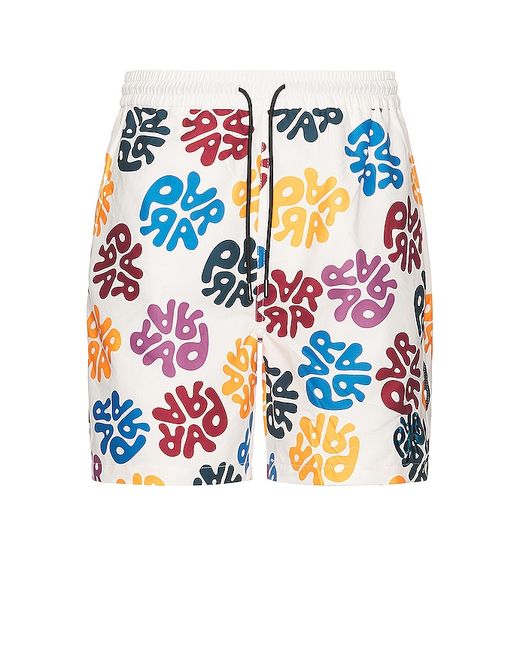 By Parra 1976 Logo Swim Shorts in .