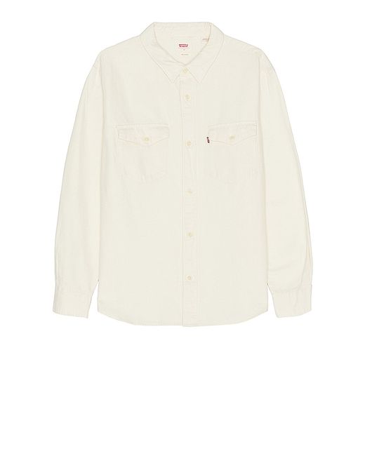 Levi's Relaxed Fit Western Shirt Ivory. also