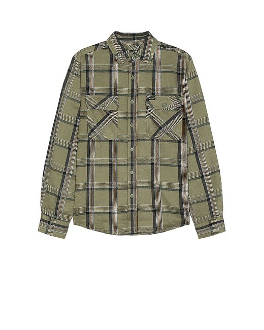 Brixton Bowery Heavy Weight Flannel Shirt in .