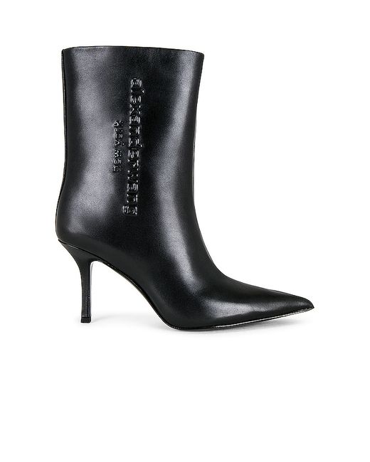 Alexander Wang Delphine Ankle Boot With Silicone Logo in ..