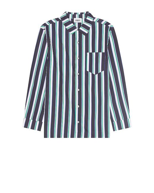 Krost Striped Button Up Shirt in M S XL.