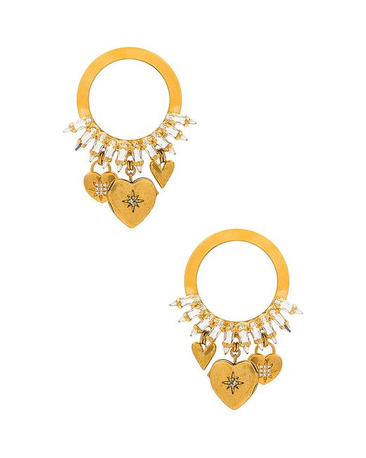 Elizabeth Cole Jewelry Zinnia Earrings in .