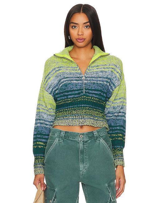 525 Alexa Sweater GreenBlue. also