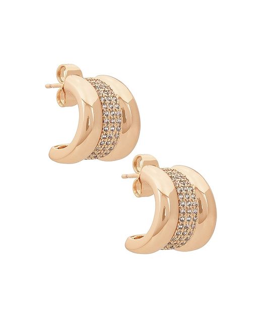 Lili Claspe Coco Shield Earrings in .
