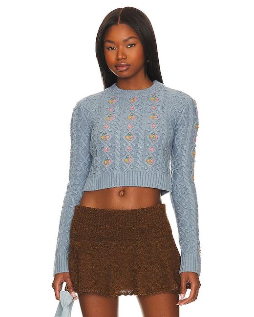 Majorelle Mansi Cropped Sweater also XS.