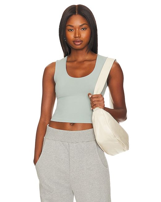 Free People x Intimately FP Clean Lines Muscle Cami In Iceberg in .