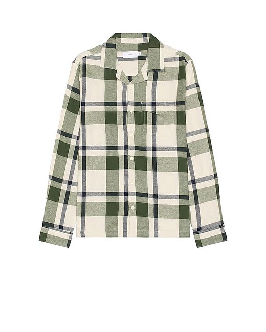 Onia Flannel Overshirt in 1X.