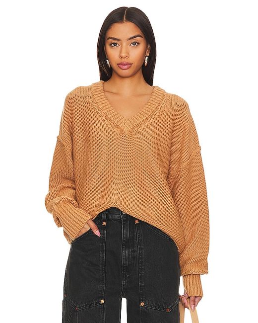Free People Alli V-neck Sweater in .