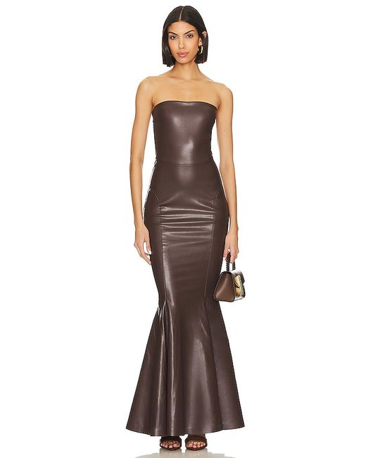Norma Kamali Strapless Fishtail Gown in .