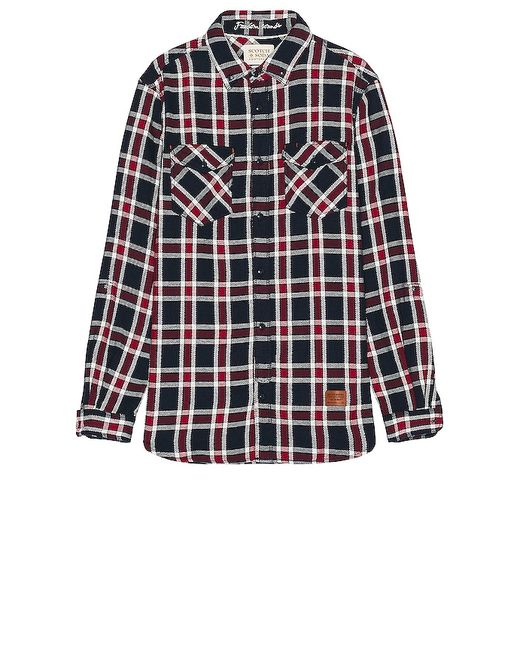 Scotch & Soda Archive Double Face Twill Check Shirt in 1X.