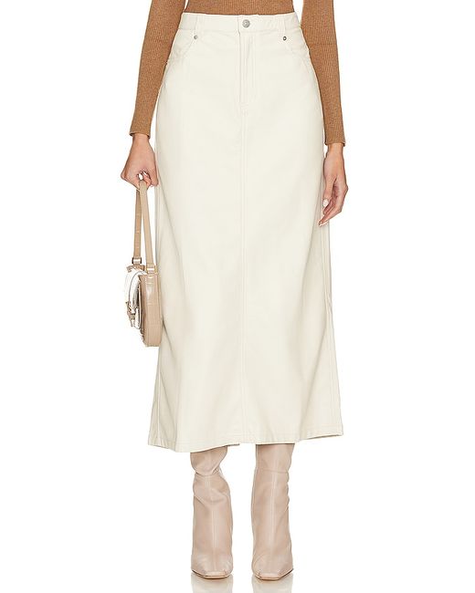 Free People City Slicker Faux Leather Maxi Skirt in .