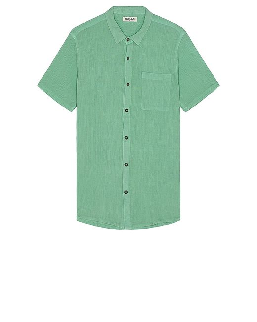 Rolla's Bon Crepe Shirt Teal. also 1X.